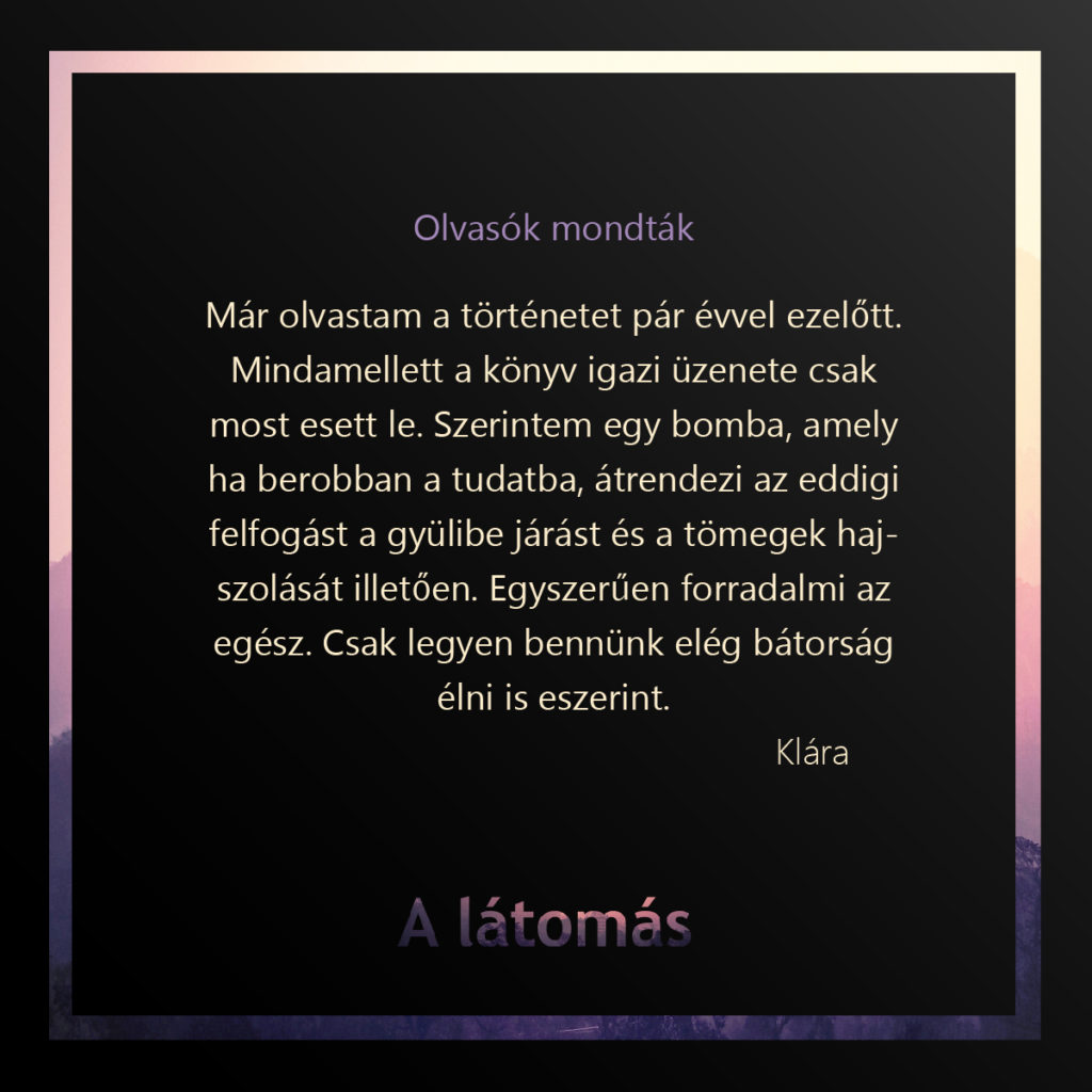 olvasók mondták
